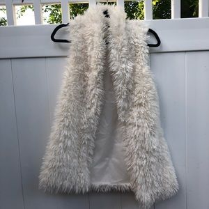Fuzzy Faux Fur Vest